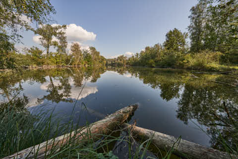 Gemeinde Altötting Landkreis Altötting Silbersee Landschaft (Dirschl Johann) Deutschland AÖ